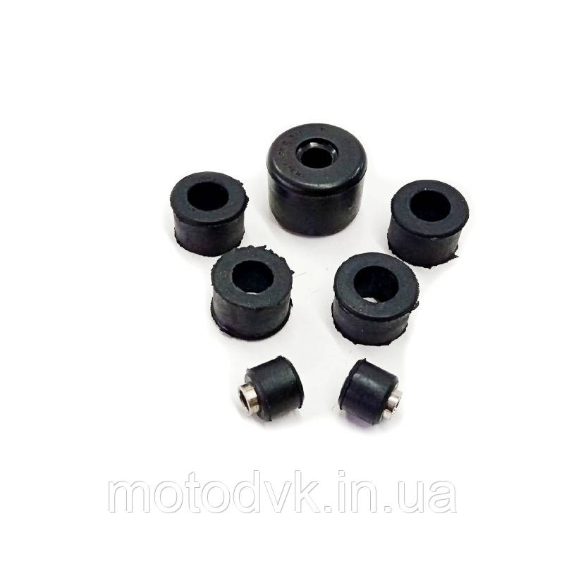 Сайлентблоки маятника мотоцикла МТ Дніпр (к-т 7 штук)