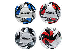 М'яч футбольний BT-FB-0352 TPU 340г 3 кольора Minsa