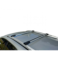 Багажник на рейлинг - 130см - "Кенгуру" - "Стелс 2XL"/Алюминиевые поперечные Аэродинамические AB