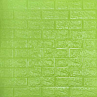 Самоклейна панель 3D Sticker Wall SW-00001331 Флуоресцентний зелений 700х770х5мм IN, код: 7942645
