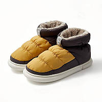 Мужские ботинки SNOOPY GaLosha оранжево-черные 44-45 (27-28 см) (3975) BM, код: 7690444