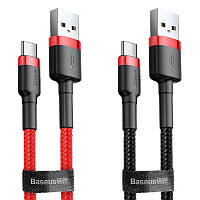 Дата кабель Baseus Cafule Type-C Cable 2A (3m) (CATKLF-U) TRE