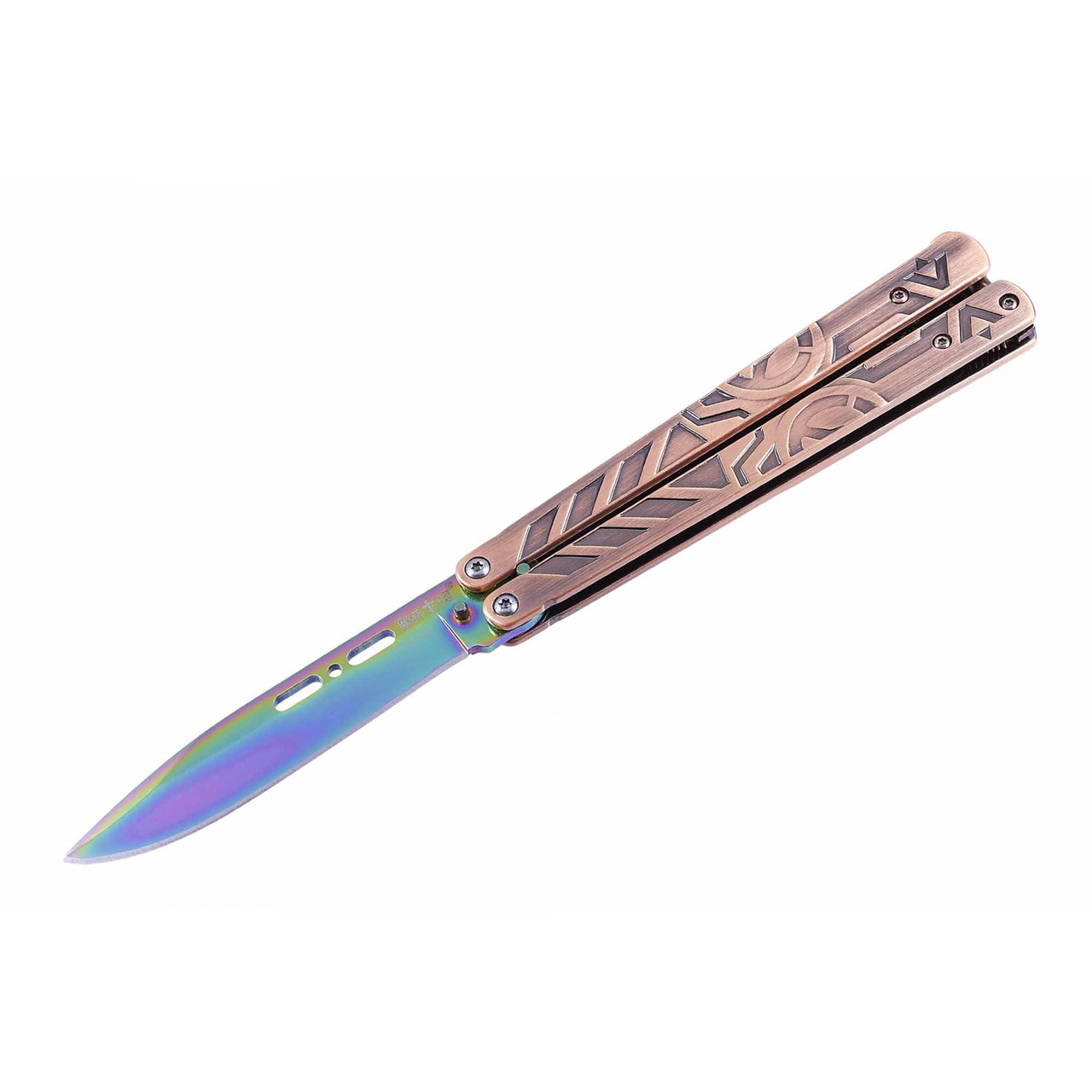 Нож балисонг Grand Way 05-D (chameleon anodized)