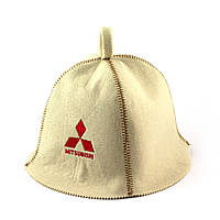 Банная шапка Luxyart Mitsubishi Белый (LA-310) UN, код: 1101592