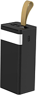 Зовнішній акумулятор XO PR130 40000 mAh Black (Герб)