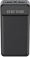Зовнішній акумулятор XO PR164 30000 mAh Black (Герб)