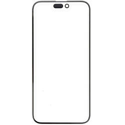 Скло корпусу iPhone 15 Plus з OCA-плівкою black (Original PRC)