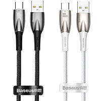 Дата кабель Baseus Glimmer Series Fast Charging Data Cable USB to Type-C 100W 1m (CADH00040) TRE