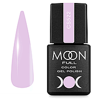 Гель-лак MOON FULL color Gel polish NoSC 522 бузково-рожевий, 8 мл