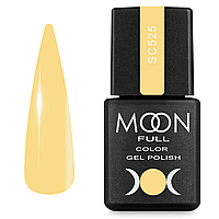 Гель-лак MOON FULL color Gel polish NoSC 525 світло-жовтий, 8 мл