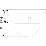 Dahua Technology HAC-HDBW1200RP-Z-BE (2.7-12 мм) - 2МП купольна HDCVI відеокамера, фото 3