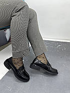 Туфлі жіночі MyClassic SK08-0646 BLACK чорні шкіряні 37, фото 2