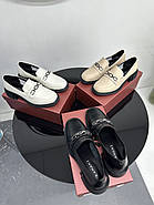 Туфлі жіночі MyClassic SK08-0646 BIEGE бежеві шкіряні 37, фото 2