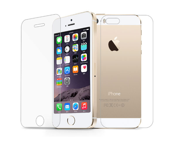 Захисне скло (переднє+заднє) для Apple iPhone 5/5S/5SE