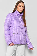Куртка женская демисезонная сиреневого цвета 177064M