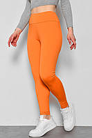 Лосины женские push-up оранжевого цвета 176817M
