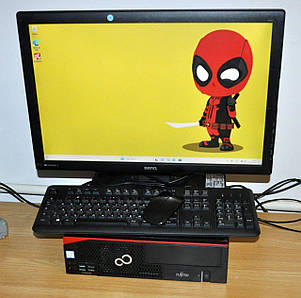 Б/в ПК+Монітор Fujitsu Esprimo D757 E90 SFF| i5-6500| 8GB RAM| 250GB HDD| HD 530+Б-клас 22" 1680x1050 Різні бренди, фото 1