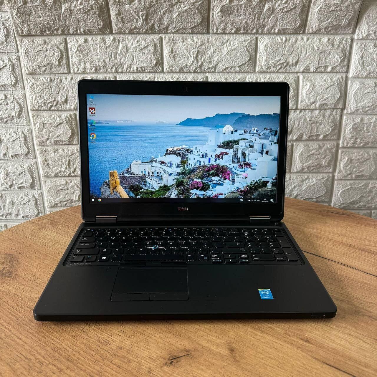 Б/в Ноутбук Б-клас Dell Latitude E5550 15.6" 1920x1080| Core i7-5600U| 8 GB RAM| 480 GB SSD| HD 5500