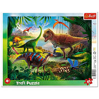 Набір Пазли 25 елементів (Рамкові) - "Динозаври"