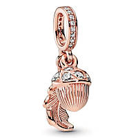 Серебряный шарм Pandora Rose Лист и желудь 788248CZ UP, код: 7361096