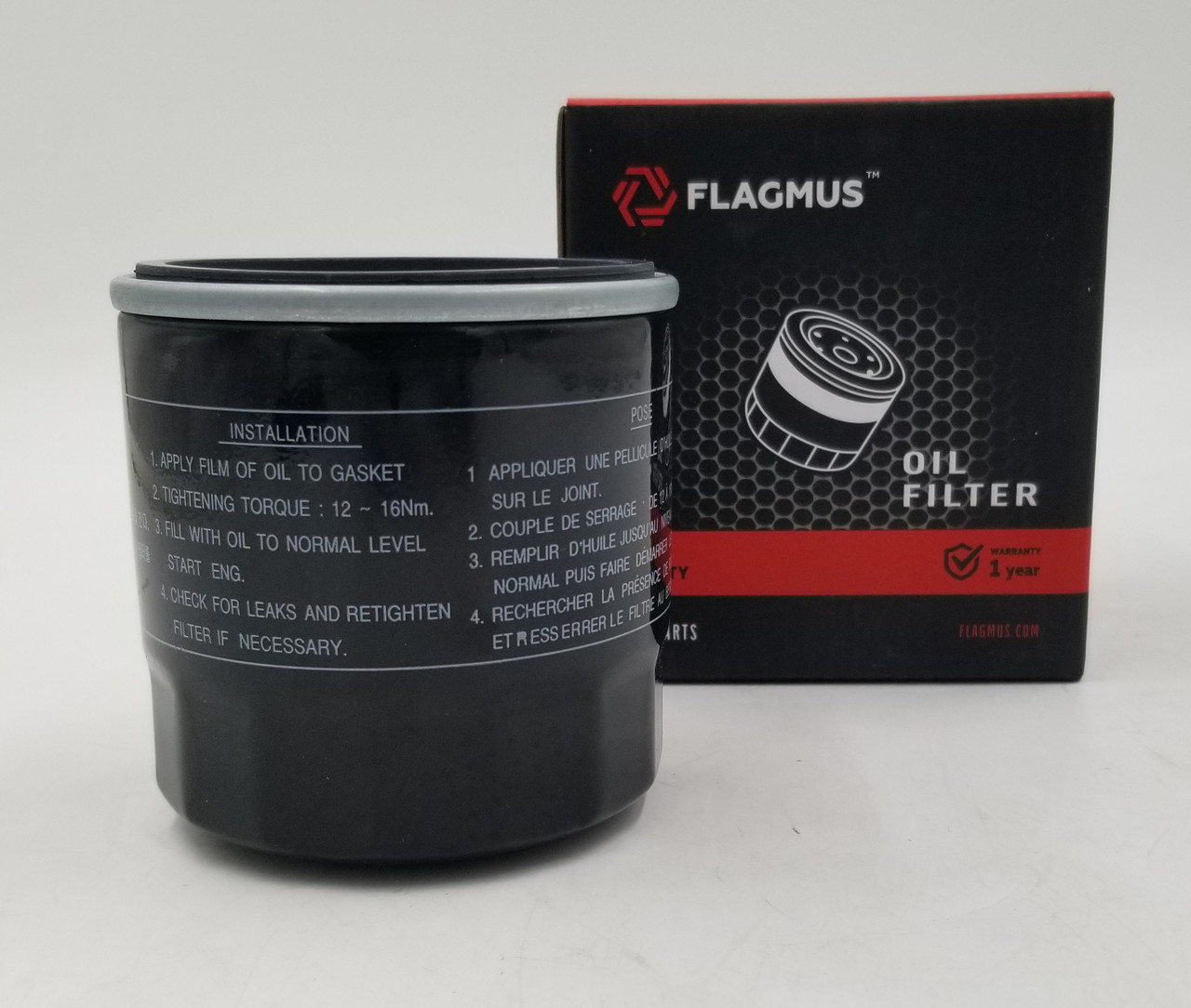 Фільтр масляний Ланос, Авео, Лачетті Flagmus