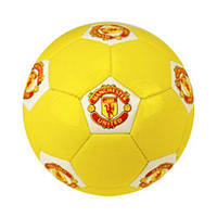 Мяч футбольный №3 "Манчестер Юнайтед", желтый от IMDI