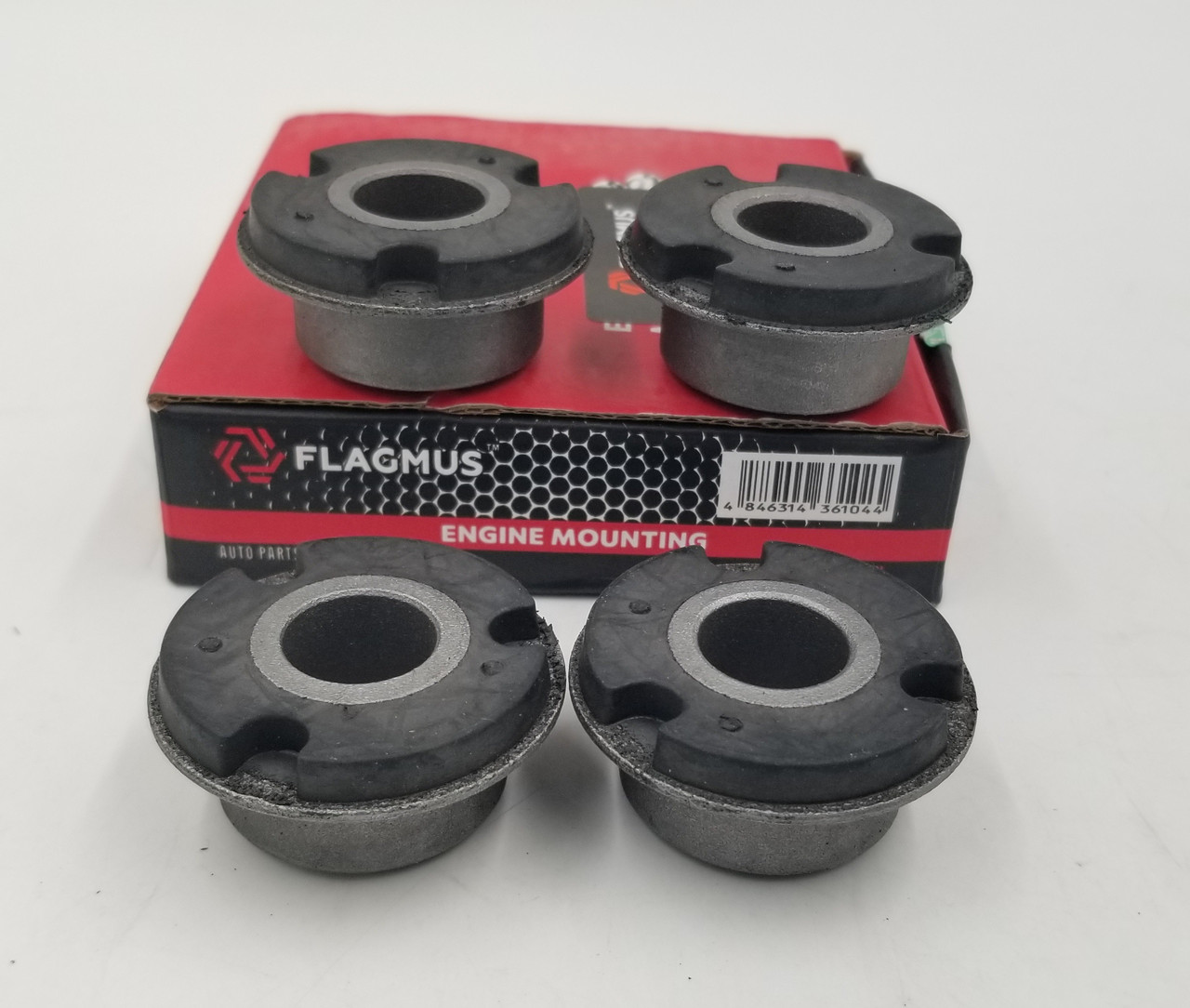 Сайлентблоки важеля ВАЗ 2108-99 (комплект 4-шт) Flagmus Чехія, фото 1