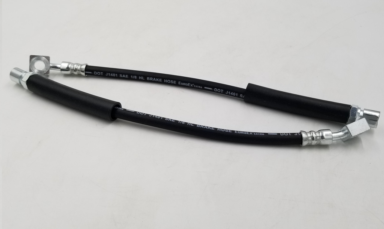 Шланги гальмівні Ланос, Сенс передні (комплект 2-шт) EuroEx Угорщина, фото 1