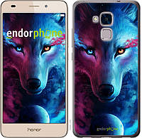 Пластиковий чохол Endorphone на Huawei GT3 Арт-вовк (3999m-472-26985) OB, код: 1537592