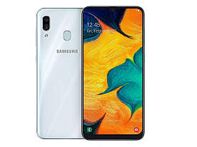 Смартфон Samsung A30 SM-A305FZ Exynos 7904 4/64 GB 16/16+5 MP NFC Android 11 [Super AMOLED6.4"] - смартфон Б/У