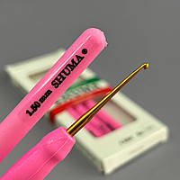 Крючок для вязания Shuma #1,5 с мягкой ручкой КР