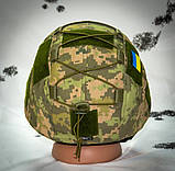Кавер Kirasa на шелом з козирком Ballistic Helmet KC-HM001мультикам (Арт.KI605), фото 6