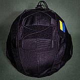 Кавер Kirasa на шолом VIPER A5 чорний (Арт.KI606), фото 8