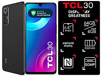 Tcl Смартфон 30 (T676H) 4/64GB 2SIM Tech Black