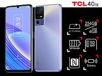 Tcl Смартфон 40 SE (T610K2) 6.75 6/256GB, 2SIM, 5010mAh, Twilight Purple