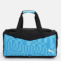 Сумка Puma individualRISE Small Bag 26L Черный, Голубой 47х23х24 см (079912-05)