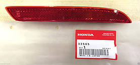 Honda CR-V CRV 2012-2014 Правий катафот відбивач у задній бампер Новий Оригінал