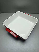 Б/У Форма для випікання Pyrex Signature квадратна 22 х 22 см Червона (SG22SR8/7146)
