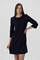 Платье однотонное женское OnMe CTM WTC02325 XS Синий (2000990072191) CS, код: 8421958