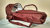 Переносная сумка-конверт (коричневая)
