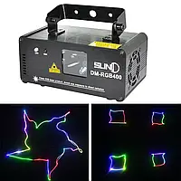 DM-RGB400 SUNY DMX RGB лазерный эффект луч свет вечеринка лампа дистанционного управления