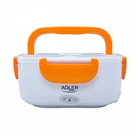 Электрический ланч бокс с подогревом от сети 220В Adler AD-4474 Orange (112395) LW, код: 2198803