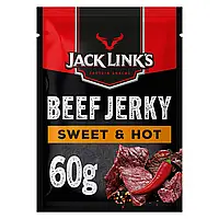 В'ялена яловичина Jack Links Beef Jerky Sweet&Hot New 60 г