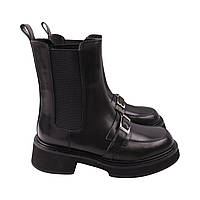 Ботинки женские Beratroni черные натуральная кожа 31-23DHC 38 CS, код: 8333296