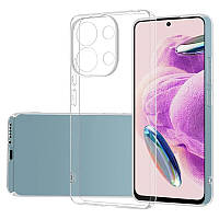 TPU чехол Epic Transparent 1,5mm Full Camera для Xiaomi Redmi Note 13 Pro 4G