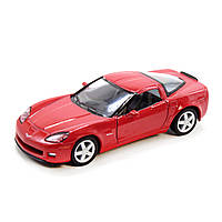 Машинка Chevrolet Corvette Z06 2007 червона Kinsmart (KT5320W) CS, код: 7848147