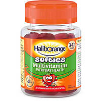 Витамины для детей Haliborange Kids Multivitamin STR 30 Gummies Strawberry SK, код: 8372370