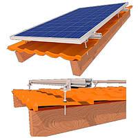 StringSetter SS-XL-M 01 комплект кріплення 1 сонячних панелей до 1145мм металочерепиця, шифер