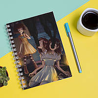 Скетчбук Sketchbook блокнот для рисования с принтом Fran Bow Фрэн Боу А3 Кавун 48 LW, код: 8301448