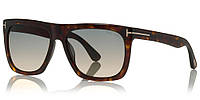 Сонцезахисні окуляри Tom Ford FT0513 52W Morgan Square Sunglasses, Dark Havana Отличное качество